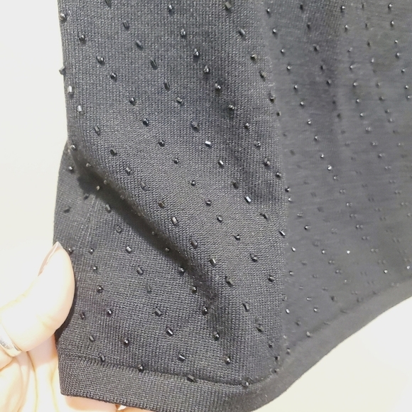 KATE HILL women's black silk blend Tank top size M - Picture 8 of 10